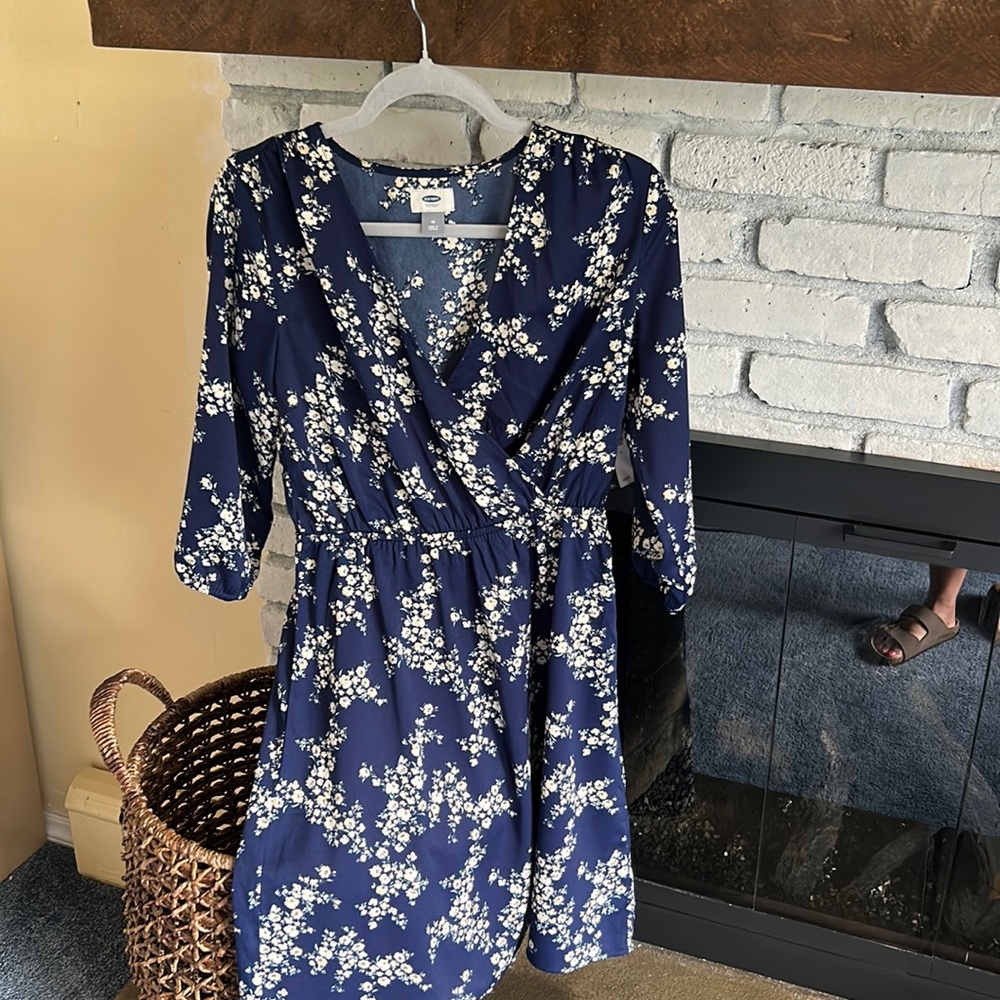 Knee Length Floral Dress